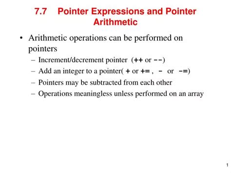 Pointer Arithmetic 的图像结果