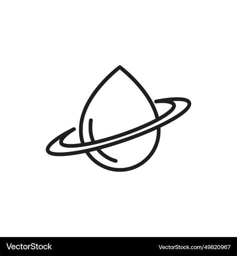 Drop water kit icon logo design Royalty Free Vector Image