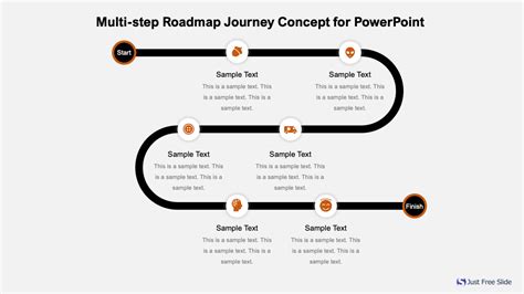 Project RoadMap Template PowerPoint 的图像结果