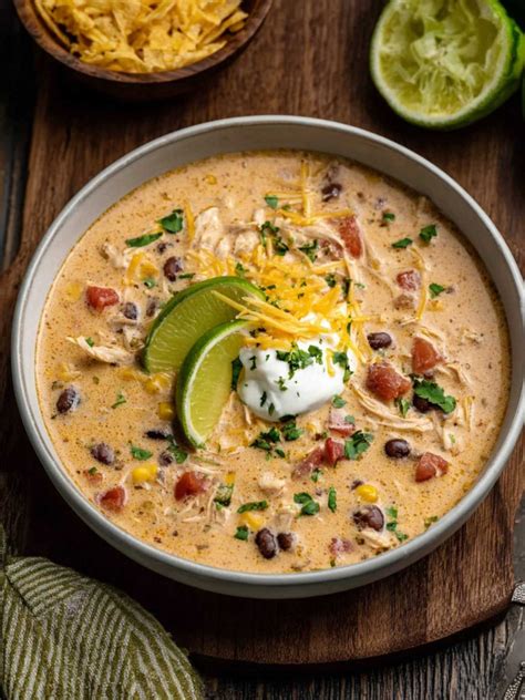 Creamy Chicken Taco Soup