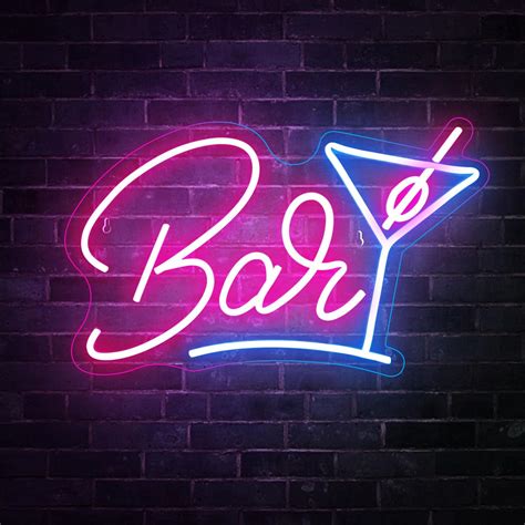 Amazon.com : Neon Sign - Bar Lights Neon Signs for Home Bar Led Party ...