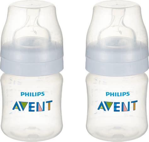 AVENT PHILIPS PHILIPS- Anti-Colic Baby Bottle 125Mlx2, Scf810/62: Buy ...