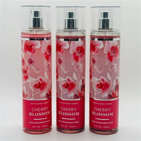 Bath&BodyWorks Lot of 3 Bath & Body Works Cherry Blossom Fine India | Ubuy