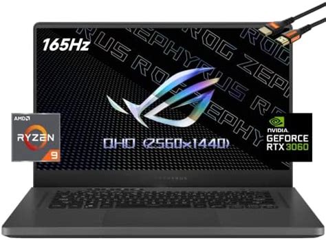 ASUS ROG Zephyrus G15 Slim Flagship Gaming Laptop, 15.6" 165Hz QHD ...