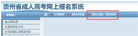 2024贵州成人高考录取查询入口