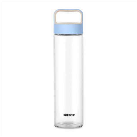 Buy Neo Borosilicate Glass Bottle - Blue Lid 550 ml at Best Price ...