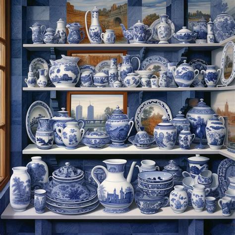 The Charm of Delftware: A Journey Through Art and History - Old Tupton Ware