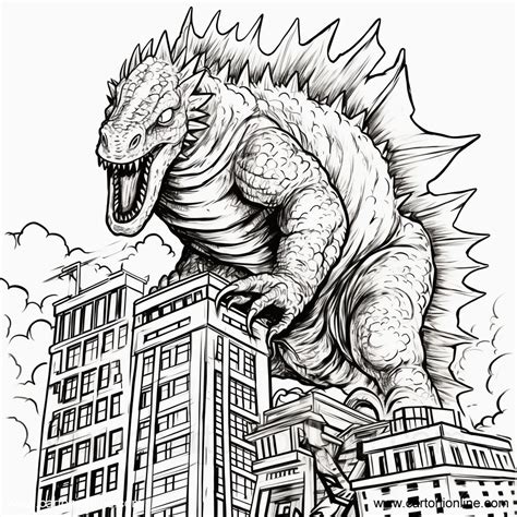 35 Godzilla Coloring Pages (Free PDF Printables)