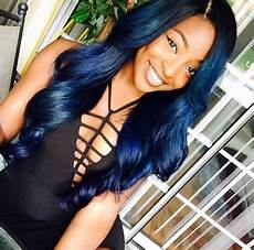 Blue Hair Weave by 17 Best Images About Navy Blue Hair Color On Blue Hair Weave