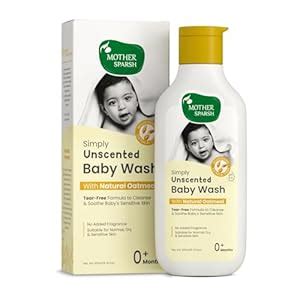 Buy Mother Sparsh Simply Unscented Baby Wash With Natural Oatmeal ...