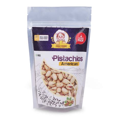 Buy CHAU FOODS PISTACHIOS AMERICAN/ PISTA AMERICAN (200GM) Online & Get ...