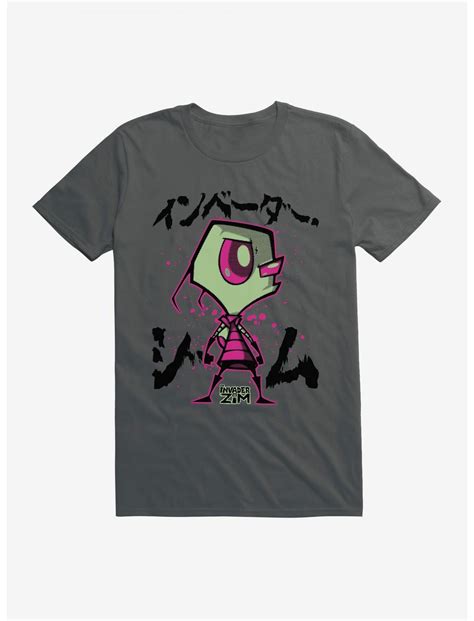 Invader Zim Pink Splatter Zim T-Shirt | Hot Topic