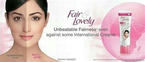 advertisement on fair and lovely face cream - Brainly.in