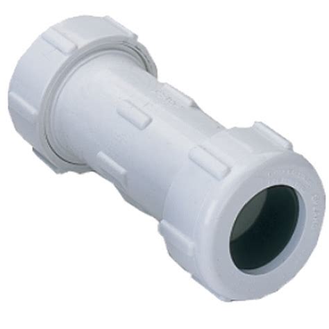 PVC Pipe Compression Coupling 1 1 2 Inch 的图像结果