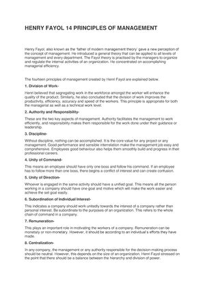 Characteristics Of Management. Levels of Management - Business ...