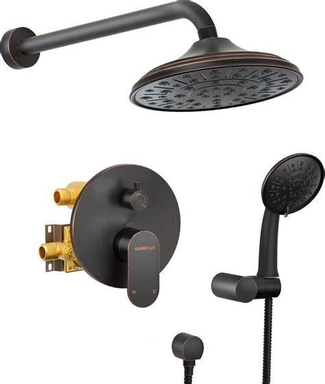 GABRYLLY Shower System, Wall Mounted Shower Faucet India | Ubuy