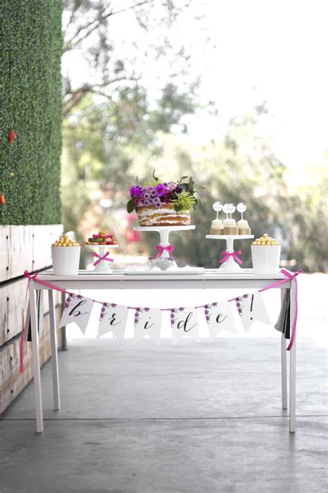 Garden Party Bridal Shower Bridal/Wedding Shower Party Ideas | Photo 4 ...