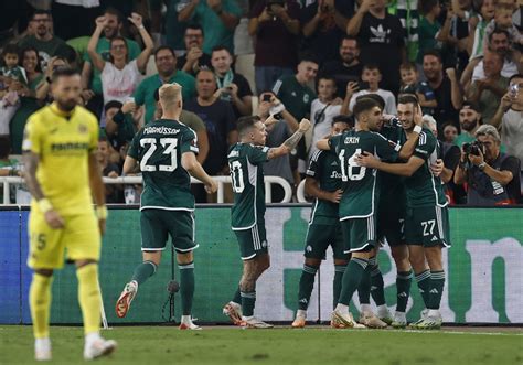 Villarreal 3-2 Panathinaikos: resumen, resultado y goles del partido de ...