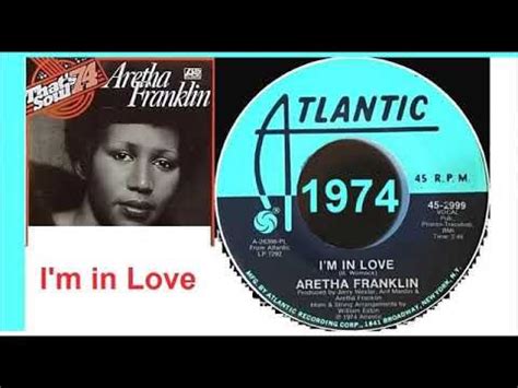 Aretha Franklin - I'm In Love 'Vinyl' - YouTube | Aretha franklin, Im ...