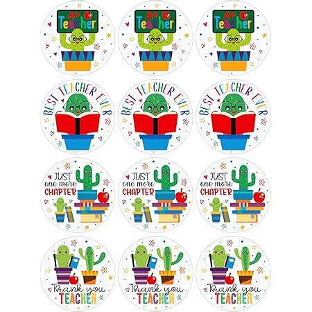 WaaHome 36pcs Thank You Teacher Stickers Labels, | Ubuy India