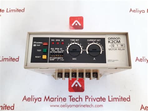 Omron k2cm -q1m motor relay – Aeliya Marine Tech®