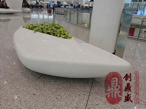 玻璃钢拼接座椅 - 深圳市凡贝尔玻璃钢工艺有限公司