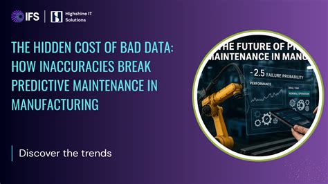 Hidden Cost of Bad Data in Predictive Maintenance