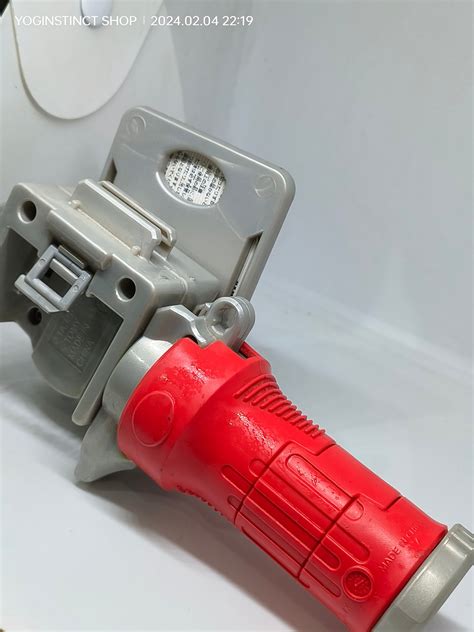 (BB-107) 3-Segment Launcher Grip (white) with Code BB-61 (red) rip Rub ...