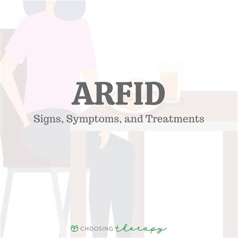 ARFID: Signs, Symptoms, & Treatments