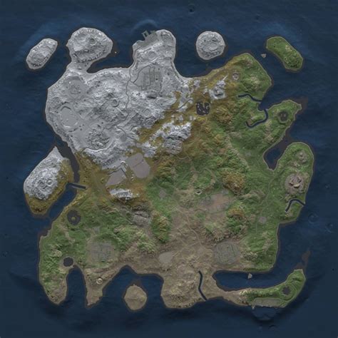 Image result for Rust Map Locations