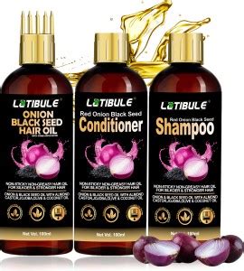 Latibule Onion Hair Care Kit With Onion Black Seed Hair Oil ...