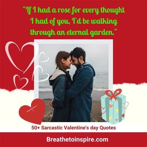 50+ Sarcastic Valentines Day Quotes Funny Edition - 2023 - Breathe To ...