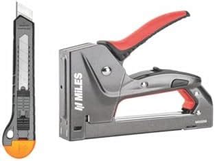 Miles Gun Tacker/Staple Gun M23250 Combo | Stapler Gun for Wood ...