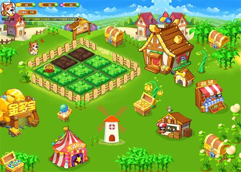 开心农场|UI|游戏UI|米屿 - 原创作品 - 站酷 (ZCOOL)
