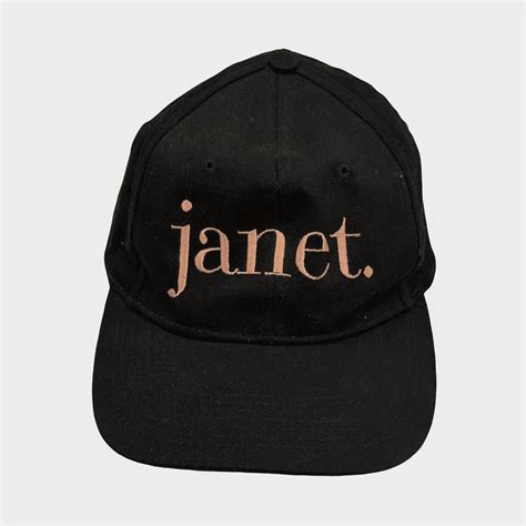 Janet Jackson JANET World Tour Official Cap Hat – Michael Jackson Market