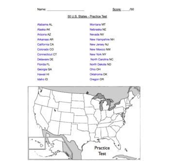Image result for State Map Test