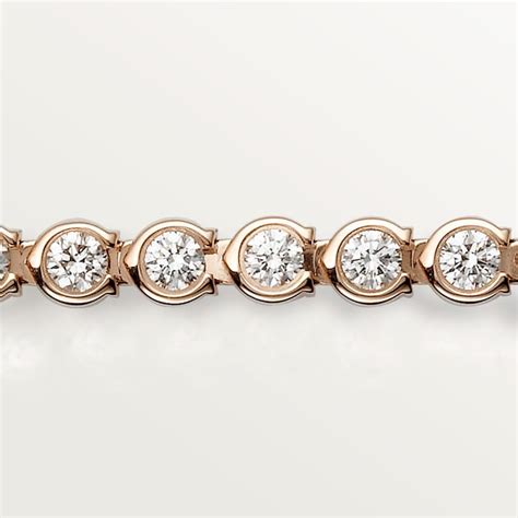 Lignes Essentielles bracelet, brilliant-cut diamonds
