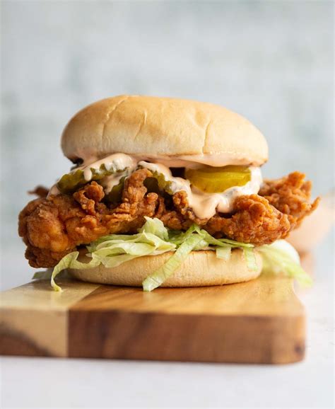 Classic Fried Chicken Sandwich | Recipe Cart | Recipe Cart
