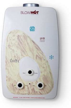 Buy V-Guard Brio 6 Litre Gas wall Water Geyser with 9-Layer Advanced ...