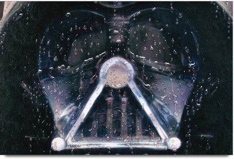 RangeeleInkers Darth Vader rain Laminated Poster Paper Print - Abstract ...