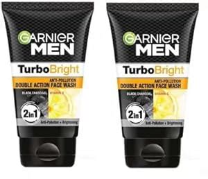 Garnier men anti pollution turbo bright double action vitamin-c face ...