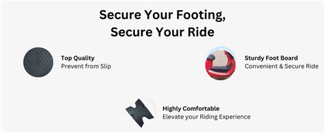Ola Footrest for S1 & S1 Pro with Installation Tools Included
