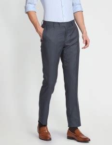 ARROW Regular Fit Men Grey Trousers - Buy ARROW Regular Fit Men Grey ...