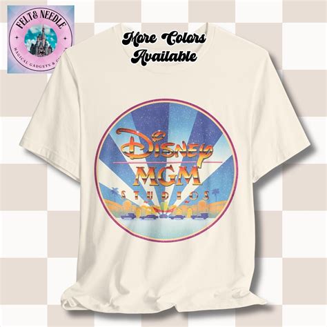 Buy Retro Disney MGM Studios Art Deco Walt Disney World Unisex Tee ...