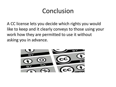 Image result for CC License Explained