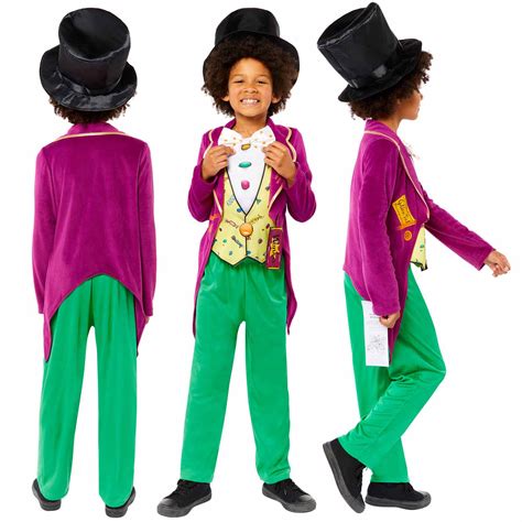 Willy Wonka Classic Costume - Age 3-4 Years - 1 PC : Amscan International