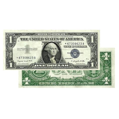 1957 Blue Seal Dollar Bill