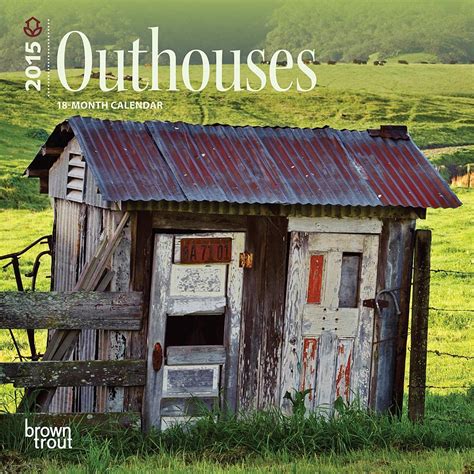Outhouses 2015 Small Wall Calendar : Amazon.in: Toys & Games