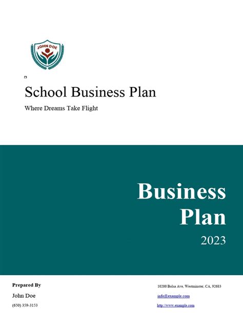 Business Plan Template for Students 的图像结果