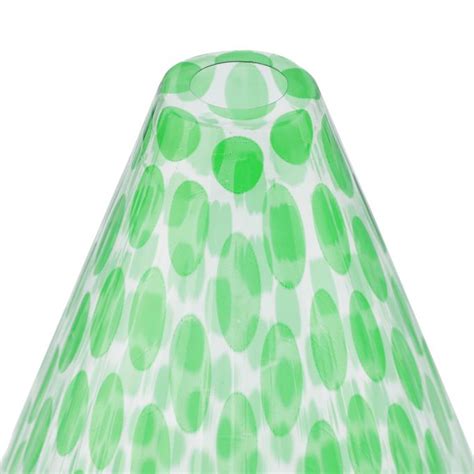 Spotted Green Plant Cone in a Set of 24